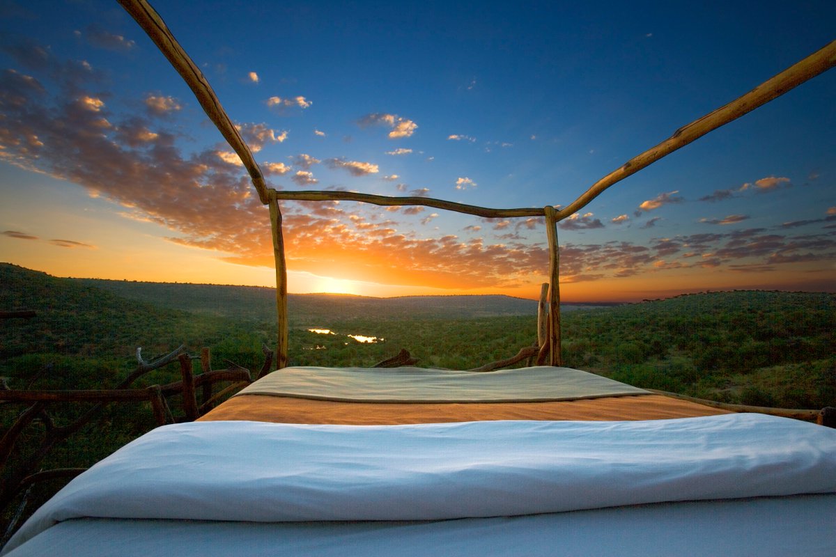 MicatoSafaris's tweet photo. Sneak back to bed or linger there. At Micato we won't judge you and, come on, look at this setup, we can't blame you.
Part III of IV in our series on The Art of the Safari Nap inspired by this star bed at @LoisabaCamp.
#starbed #worldsbestnap #napgoals https://t.co/egDcf3sXUt
