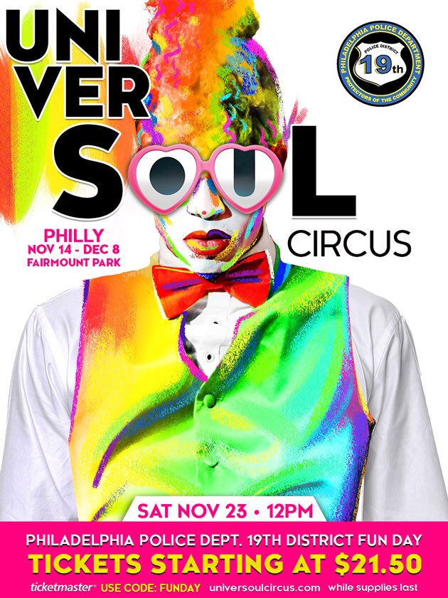 Join <a href="/PPD19Dist/">PPD 19th District</a> at the Universoul Circus Fun Day! Click link for discounted tickets!                                          gcc02.safelinks.protection.outlook.com/?url=http%3A%2…