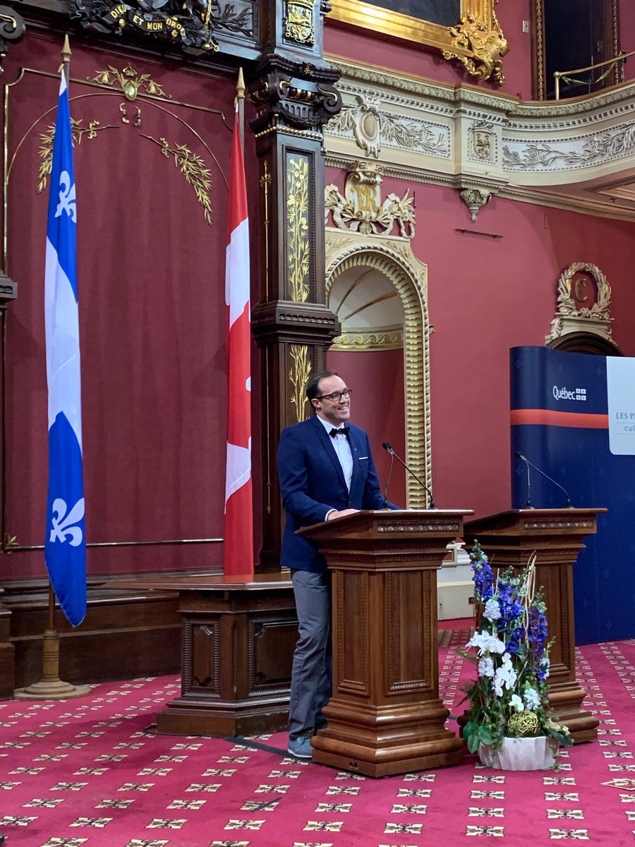 The Québec Awards - Prix du Québec - was held last night and @Imeka co-founder & CSO @maxdescoteaux received the Up-And-Coming Scientist award for his work in brain imaging.
Maxime is also Professor at @USherbrooke leading the  @scil_udes 
#PrixduQuebec