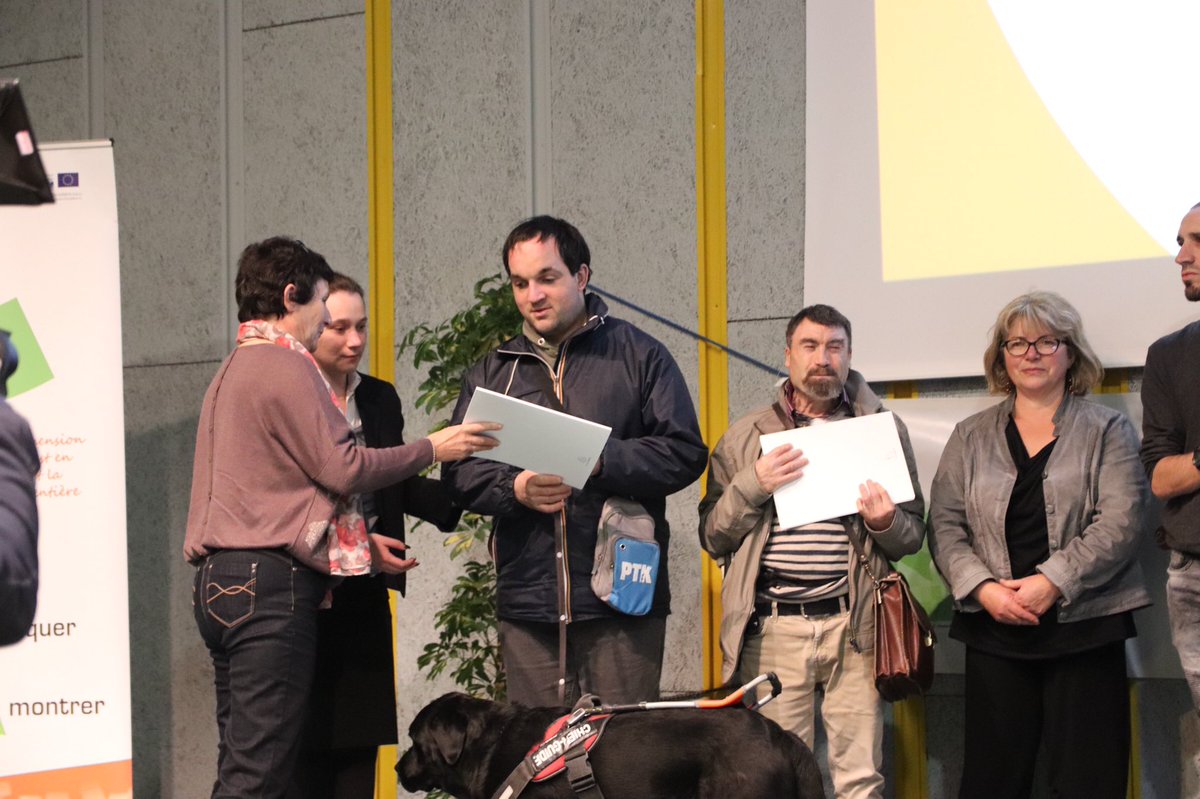 Prefet63's tweet photo. Bravo aux 37 lauréats du #PuydeDome parmi les 3000 personnes  en situation de handicap à qui on remettait un diplôme !!! C’était cet après midi, une première pour notre département et une cérémonie émouvante.  #CompetenceDay https://t.co/IObgO2hcob