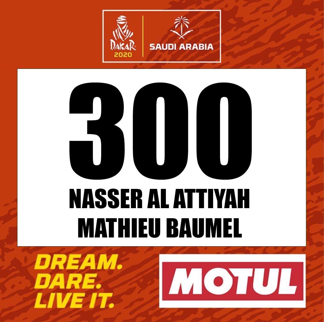 I like this number 😍😍😍
<a href="/dakar/">DAKAR RALLY</a> 2020 <a href="/TOYOTA_GR/">GAZOO Racing</a> <a href="/AlAttiyahN/">Nasser S Al Attiyah</a> <a href="/matthieubaumel/">Mathieu Baumel</a> 
-
And you ? Ready to support us ?