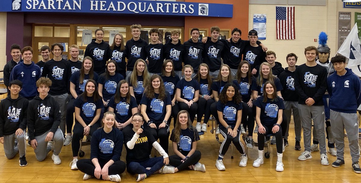 jcrull's tweet image. Couldn’t happen to a better group of kids!  Go get it Spartan Nation!  #goldball #finalstep