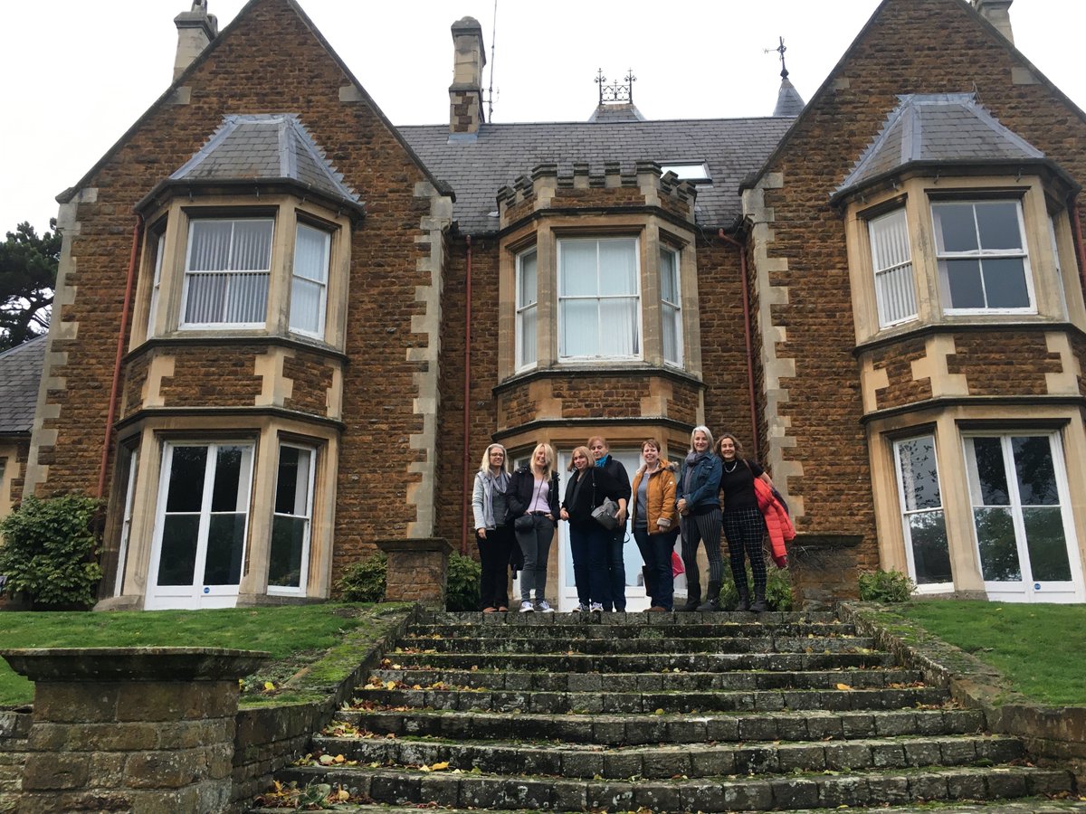 We welcomed a group of #OccupationalTherapists back to St Andrew’s – the group trained with us 2⃣5⃣ years ago, graduating in 1994! During their reunion visit the group had a rummage through our archive, and a tour of our site. Lovely to see you all! 👊 #OccupationalTherapyWeek