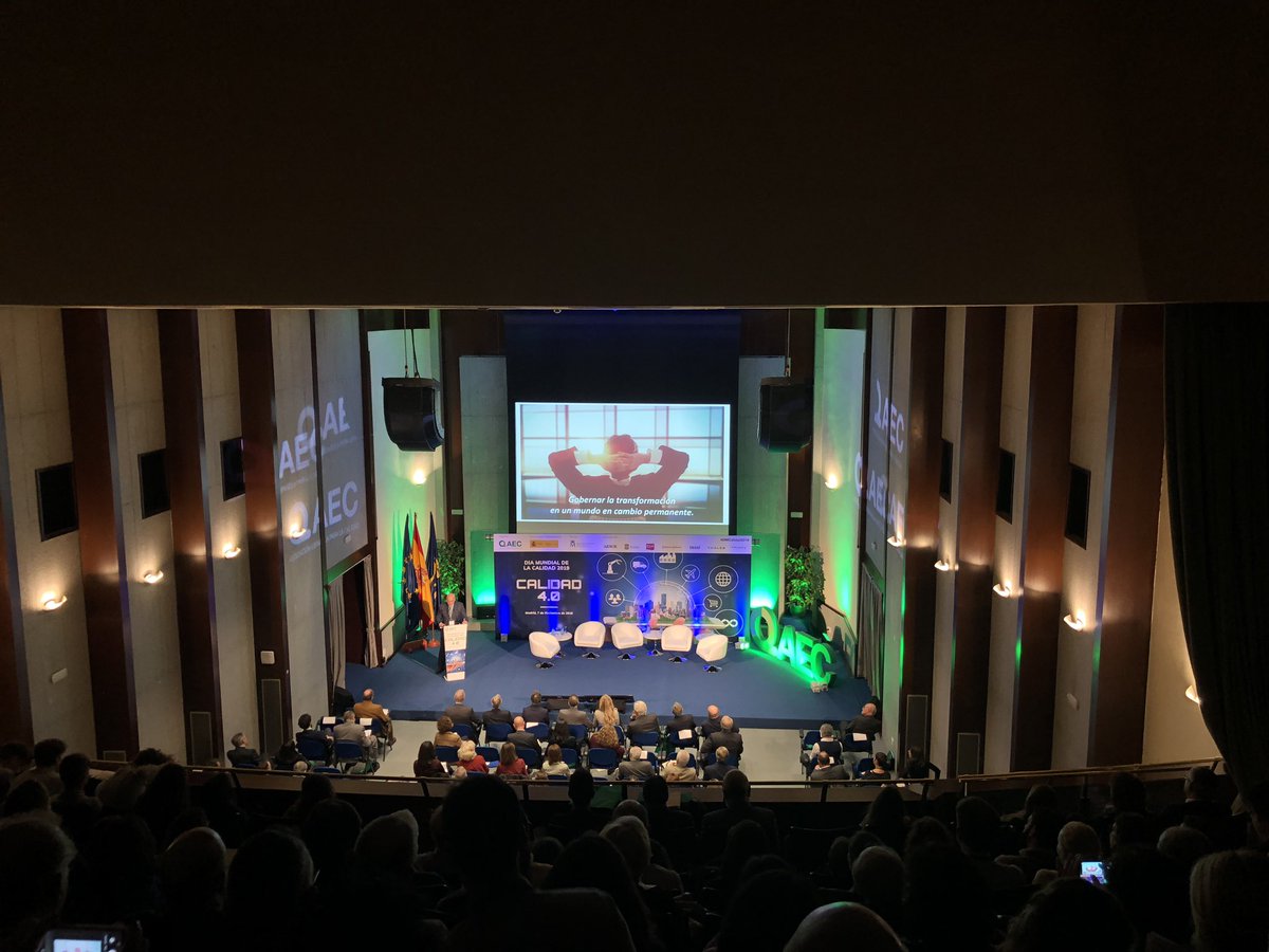 #DMCalidad2019 Calidad 4.0 Avelino Brito: “Los Directores de Calidad son agentes de cambio, no están solos en este viaje”