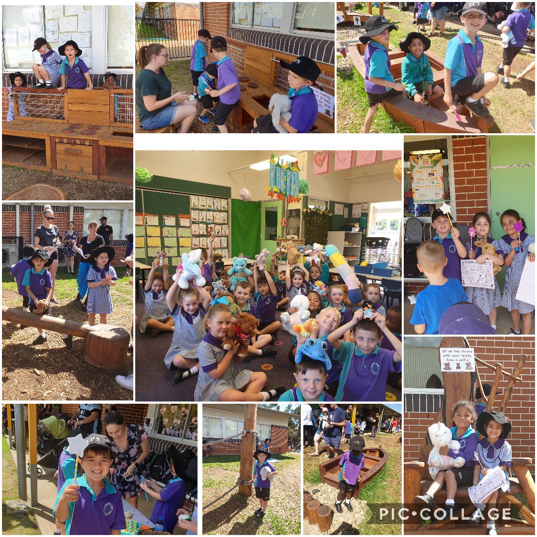 SimoneTree1's tweet photo. Walking Curriculum day 13- A Teddy Bear's Picnic to mark The Official Grand Opening of the Kindergarten outdoor learning and play space. #walkingcurriculum #epsoutside @PsElderslie https://t.co/Yiq2FJq6jb