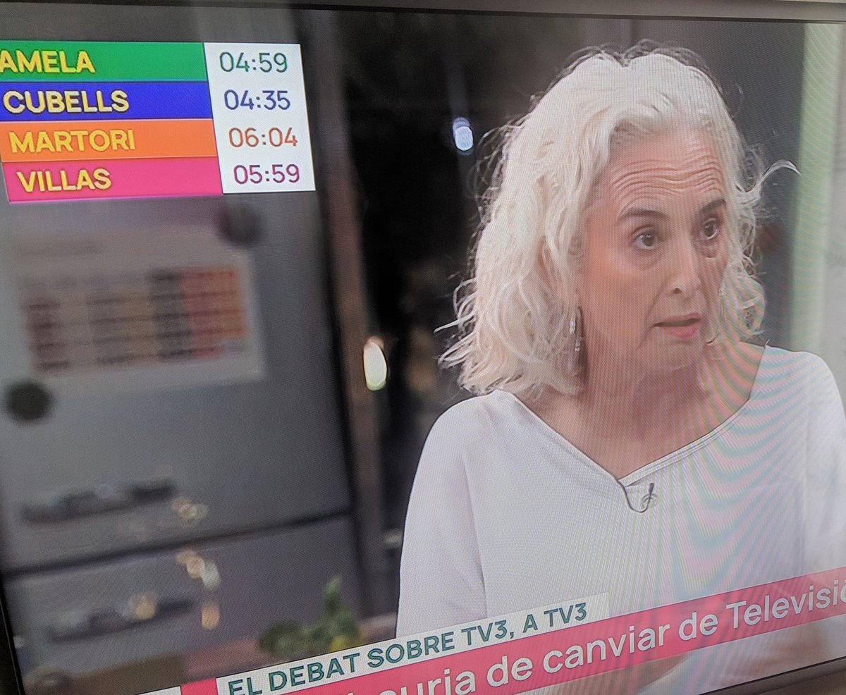 Isaac__am's tweet photo. Sensacional @plantabaixatv3 debatiendo sobre el papel de @tv3cat, al estilo debate electoral, con 4 críticos TV!
@amelanovela @Santivillas @mariolacubells #Martori #PlantaBaixaTV3
@GuerraDeMedios @FormulaTV @Vertele #TV https://t.co/RwUsFazEYC
