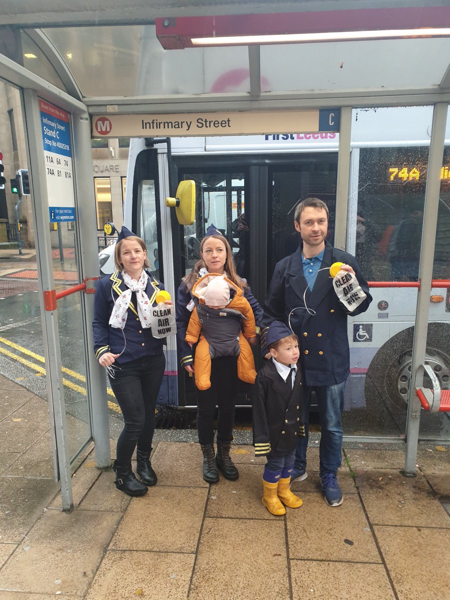 "We are sleepwalking into a major health disaster and it's time we stopped and thought about it for a minute” - Ellen, Mum of two, taking action against #AirPollution with other parents today in Leeds city centre, one of the most polluted areas in the UK outside of London.