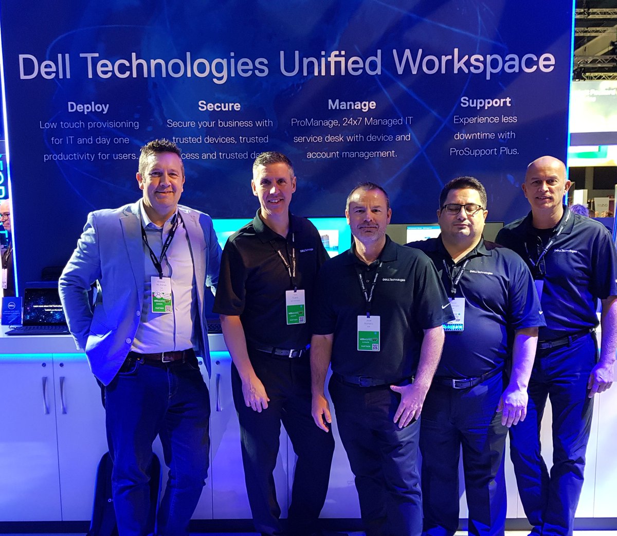 VMSkills's tweet image. The @DellTech #unifiedworkspace #vmworld team @VMworld @JoseR0mero @mkaptano @EucTim and Sven