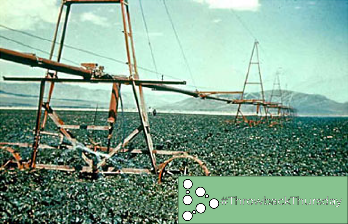 #throwbackthursday In 1955 Valley Irrigation built 7 center pivots. By 1960 they were producing over 50 unites yearly! By 1972 there were 2,725 pivot systems in Nebraska alone! 
•
•
•
•
📸: @wesselslivinghistoryfarm7011 #agtech #farmlife #growmoreuseless #farm