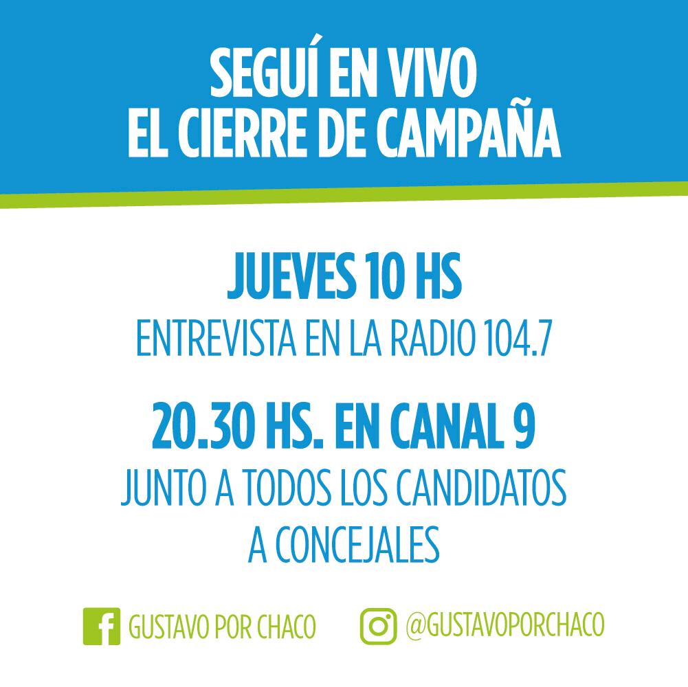 Hoy no te olvides‼️ #GUSTAVOINTENDENTE
Escúchalo 🗣️  a través de la Radio🎙️ y Tv 📺  no podés perderte‼️

#LISTA662 🗳️ #HACEFALTA 
#GUSTAVOINTENDENTE💪