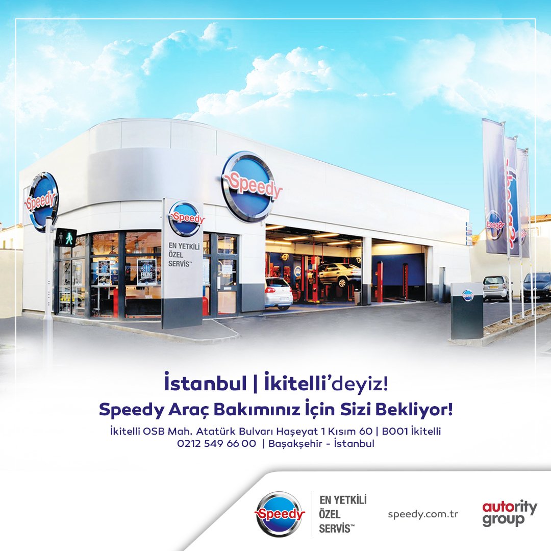 Speedy ve Fix Auto servislerimizle artık Başakşehir İkitellideyiz!

#Speedy #servis #fixauto #hızlıbakım #hasaronarım #otobakım