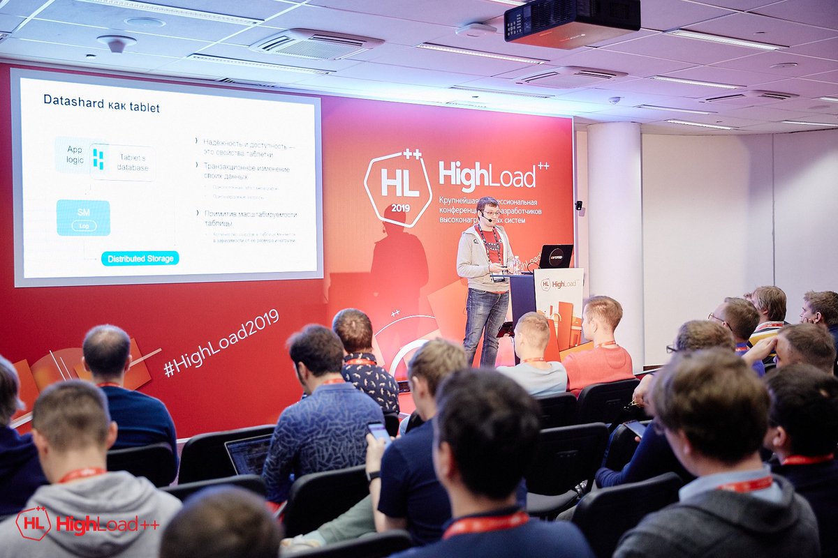 HighLoad++ tweet media