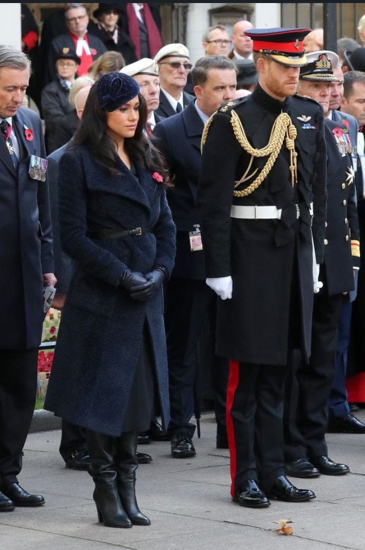 #fieldofremembrance 
Their Royal Highnesses The Duke and Duchess of Sussex