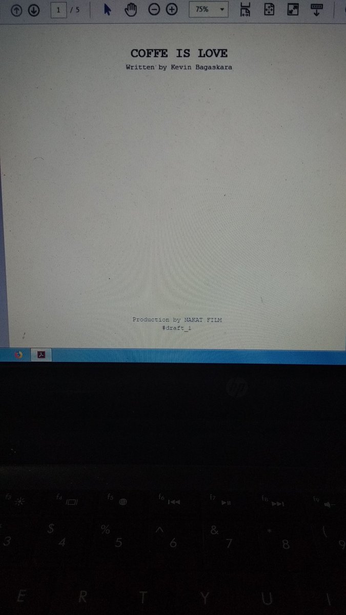 kepinbagaskara's tweet image. on progres, wish me luck :)
#scriptwritting