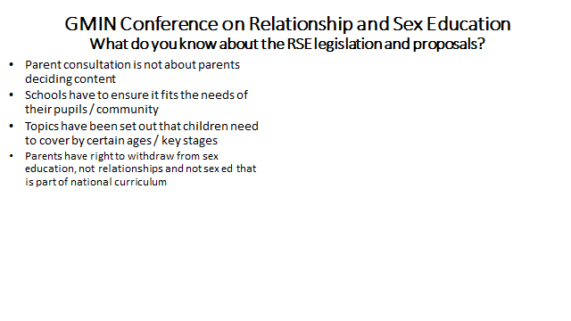 WeStandTogether's tweet image. Great feedback at #SREConference from group discussions on knowledge, concerns and positive aspects of SRE legislation.
@FN4M #Respect #BuildResilience @charleskod @QaisraShahraz