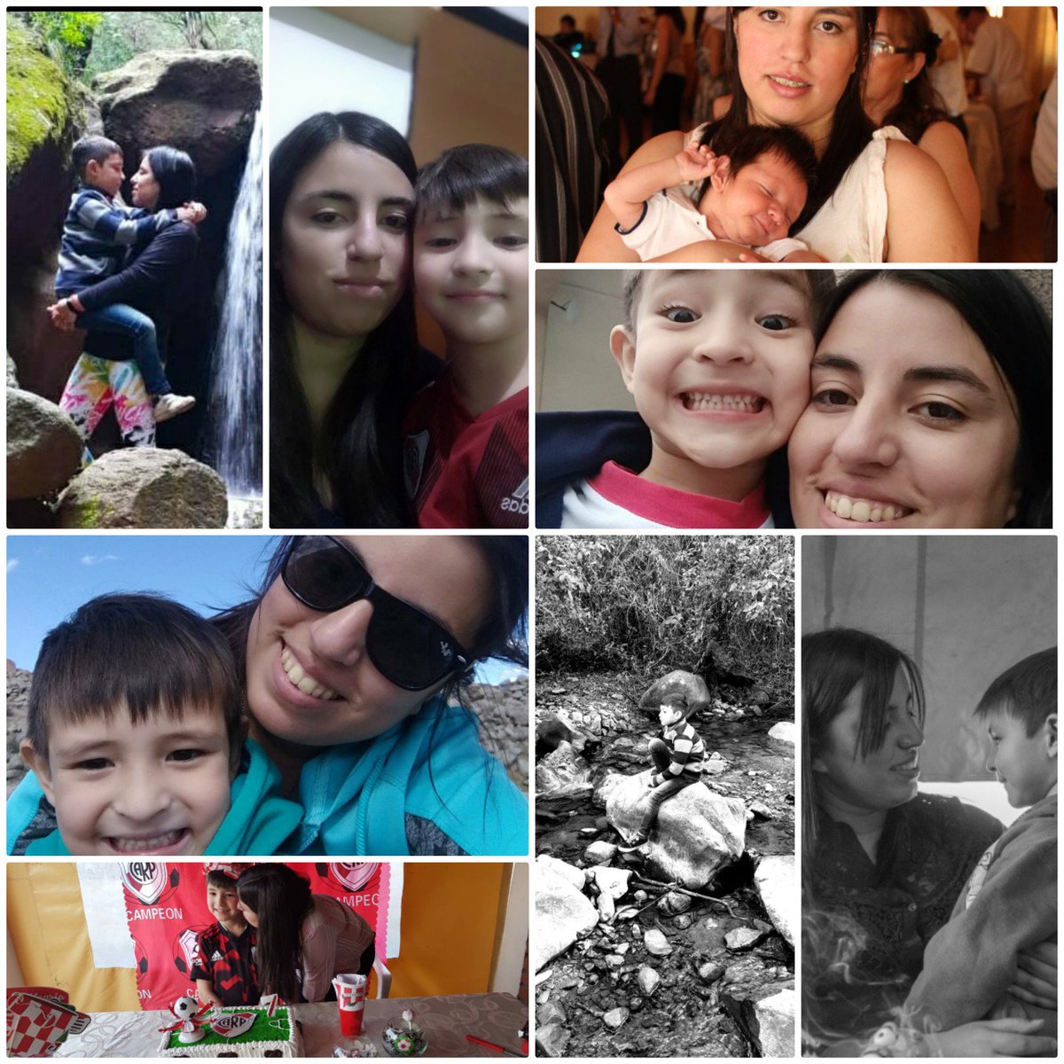 Mi vida, el amor más grande de todos! Vos y tus ocurrencias me hacen la mamá más feliz del mundo. 😍😍💞👩‍👦