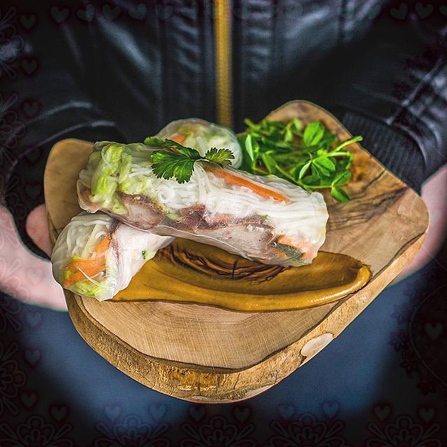 HowGourmet's tweet image. Summer Rolls &amp;amp; Peanut Sauce. Excuse me while I make/eat 100 of these bad boys…. howtobecomeagourmet.ketorecipesnow.com/summer-rolls-p…