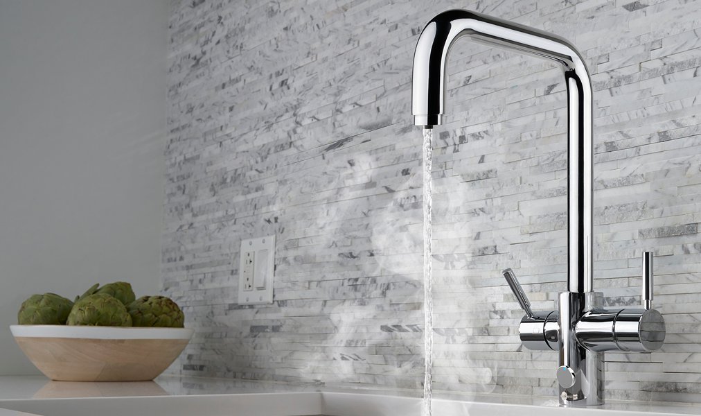 Our very own 4N1 U-shape instant near-boiling water tap with a contemporary chrome finish! Which is your favourite faucet shape?