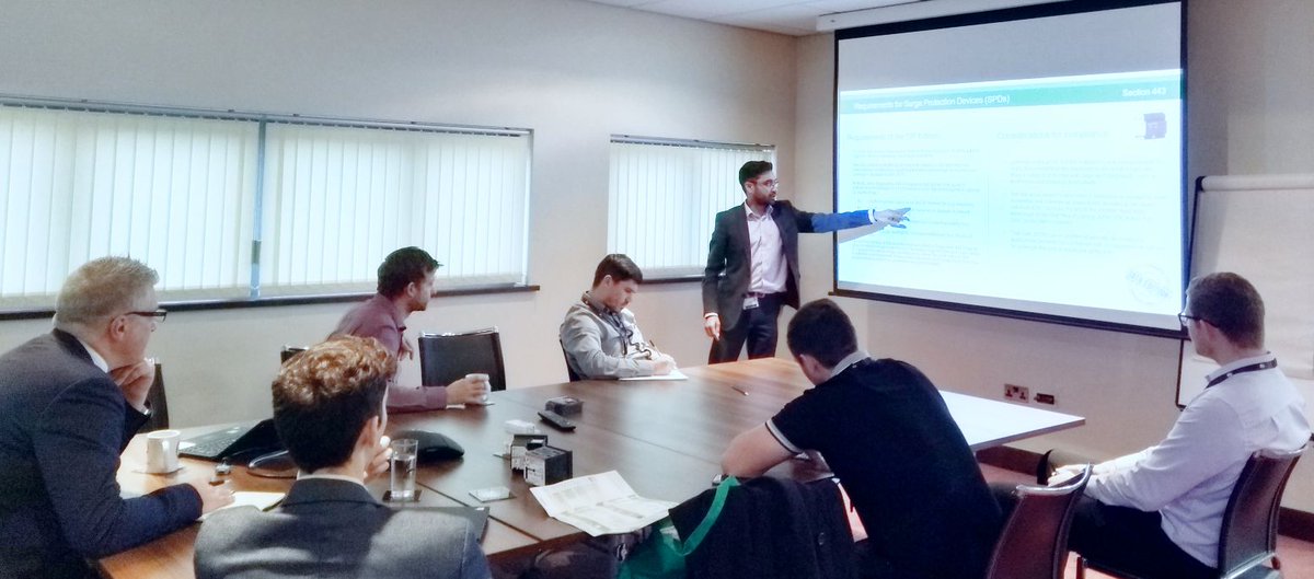 Thankyou for another great #training session @SchneiderUK, it’s always good to brush up on our knowledge, new products and developments within the industry #Construction