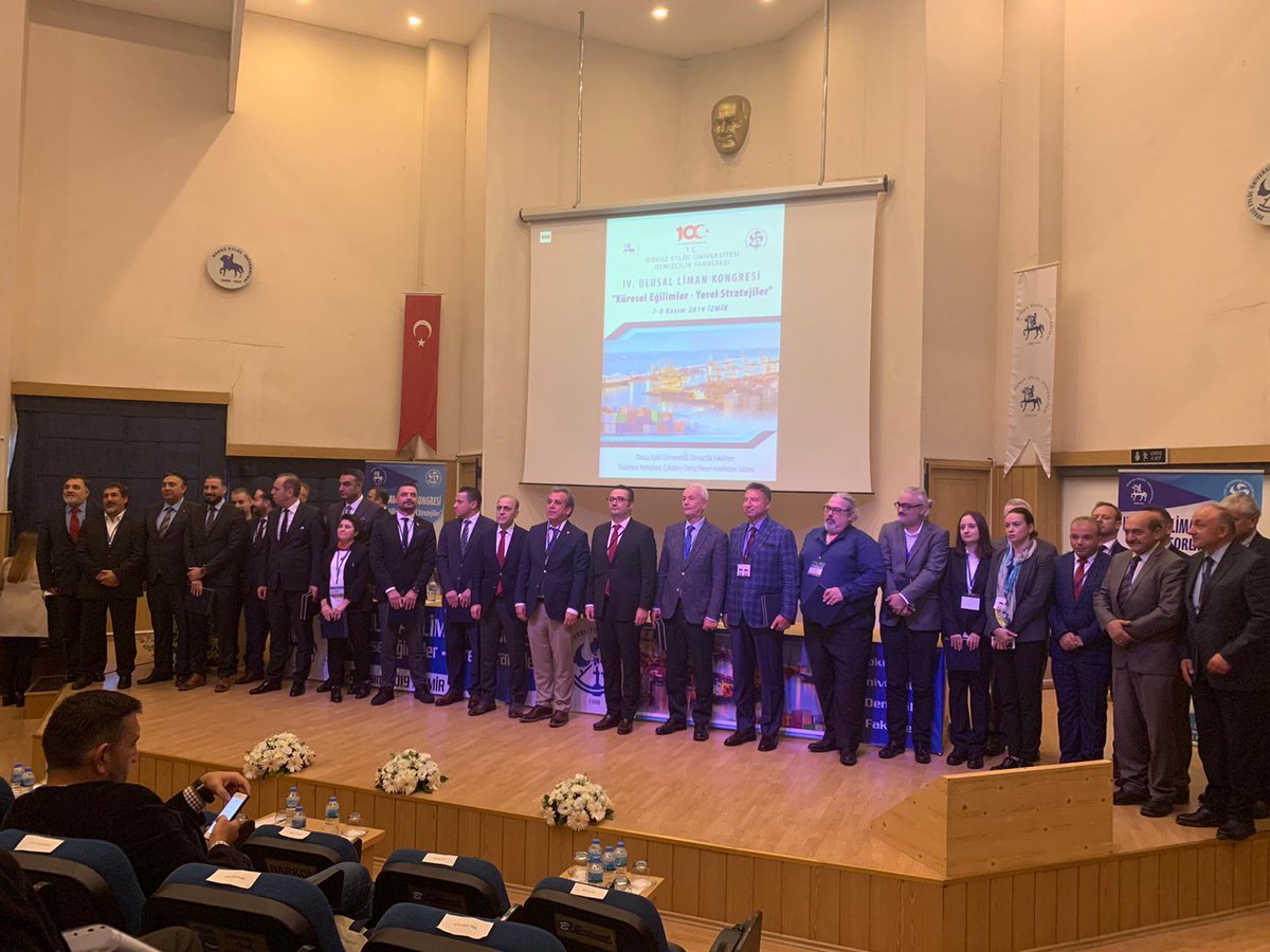 KilincLaw's tweet photo. Ofisimiz Kıdemli Avukatlarından Mevra Baran Akkoyun ile yasal stajyerlerimizden Aleyna Sezen "Küresel Eğilimler - Yerel Stratejiler" konulu IV. Ulusal Liman Kongresi'ne katılım göstermiştir. https://t.co/Eu1uGTV8vB