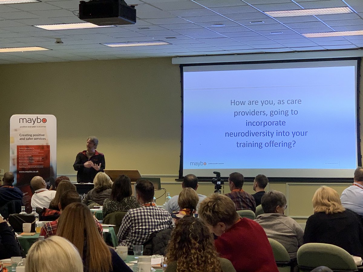 MayboLimited's tweet image. Fundamental thought &amp;amp; challenging question from Dave to finish his very open &amp;amp; honest session of his personal experiences #autism #MayboConference