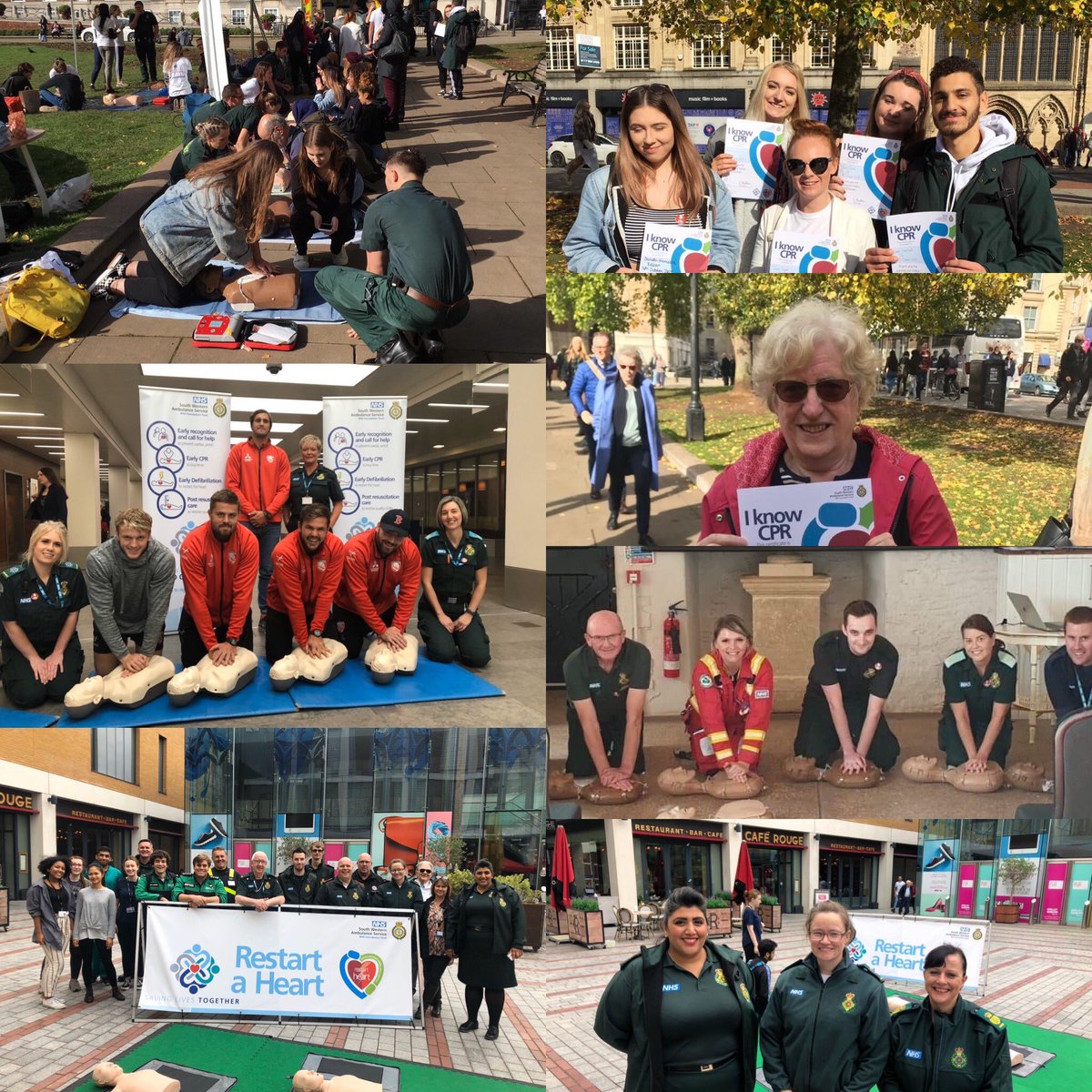 We are proud to announce a total of 16,046 people were taught #CPR by our staff and volunteers for Restart a Heart Day! 

Thank you to everyone for taking part, including our partner agencies.

Same time again next year?