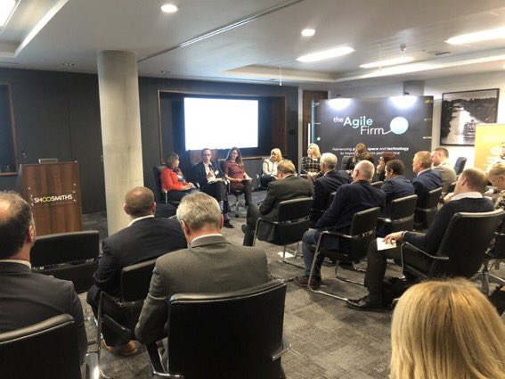 Had a fantastic afternoon with <a href="/SkidudeDave/">David Newman</a> and the team at  <a href="/dmc_canotec/">DMC Canotec</a> yesterday. Shared insights of how agile working and breaking free of paper files has empowered colleagues at our firm. #filefree <a href="/Agile_Events/">The Agile Firm</a>