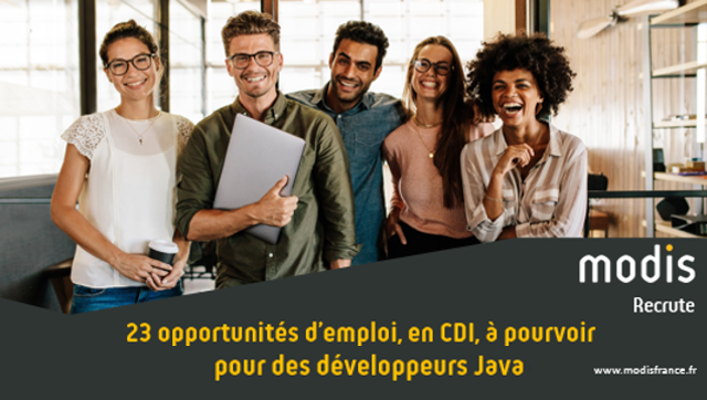 AkkodisRecrute's tweet photo. #Emploi: 23 opportunités d’emploi à pourvoir pour des développeurs #JAVA en #CDI à #Pau, #Metz, #Mulhouse, #ClermontFerrand, #Rennes, #Brest, #Lorient… https://t.co/jOx2sinnx6 chez @ModisFrance
#JavaEE #JEE #JavaScript #ServiceWeb #Java https://t.co/TuzletrRu6
