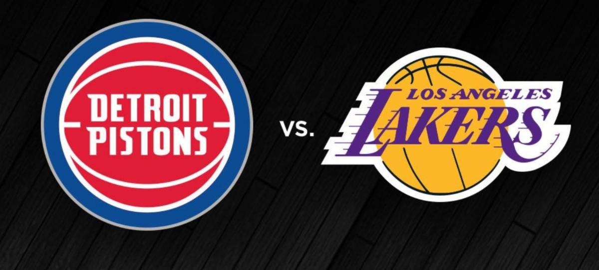 Pistons vs. Lakers-MSK/MBK  Fundraiser conta.cc/34jIvjT