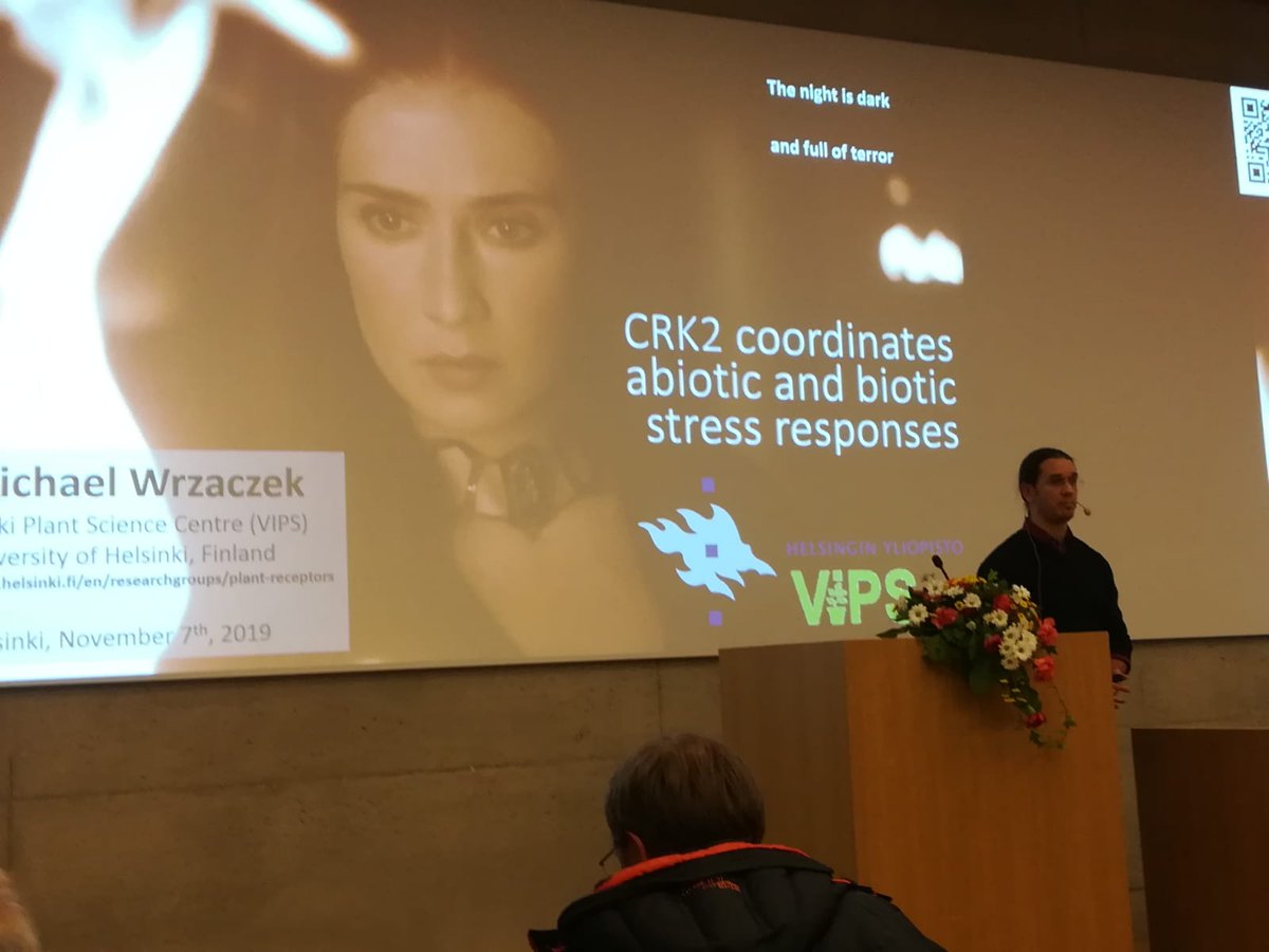 Kirk Overmyer (@kirkovermyer) on Twitter photo Michael Wrzaczek <a href="/mwrzaczek/">Michael Wrzaczek</a> on how CRK2 coordinates biotic and abiotic stress responses. #PICW <a href="/FCoE_MBPP/">FCoE MBPP</a> <a href="/OEB_Helsinki/">OEB-ResPrg</a> <a href="/helsinkiuni/">University of Helsinki</a> <a href="/viikki_plants/">ViPS</a> Read about it here: biorxiv.org/content/10.110… here: nature.com/articles/s4200… and here: plantphysiol.org/content/180/4/… Michael Wrzaczek <a href="/mwrzaczek/">Michael Wrzaczek</a> on how CRK2 coordinates biotic and abiotic stress responses. #PICW <a href="/FCoE_MBPP/">FCoE MBPP</a> <a href="/OEB_Helsinki/">OEB-ResPrg</a> <a href="/helsinkiuni/">University of Helsinki</a> <a href="/viikki_plants/">ViPS</a> Read about it here: biorxiv.org/content/10.110… here: nature.com/articles/s4200… and here: plantphysiol.org/content/180/4/…