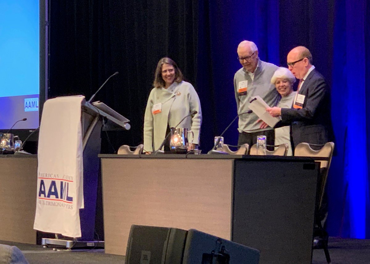 Thomas Ausley Honored with the <a href="/AAMLFellow/">American Academy of Matrimonial Lawyers</a> Professionalism Award at the 2019 Annual meeting.
#AAMLTakesChicago2019 #FamilyLaw #TexasLawyers 

gbfamilylaw.com/press-releases…