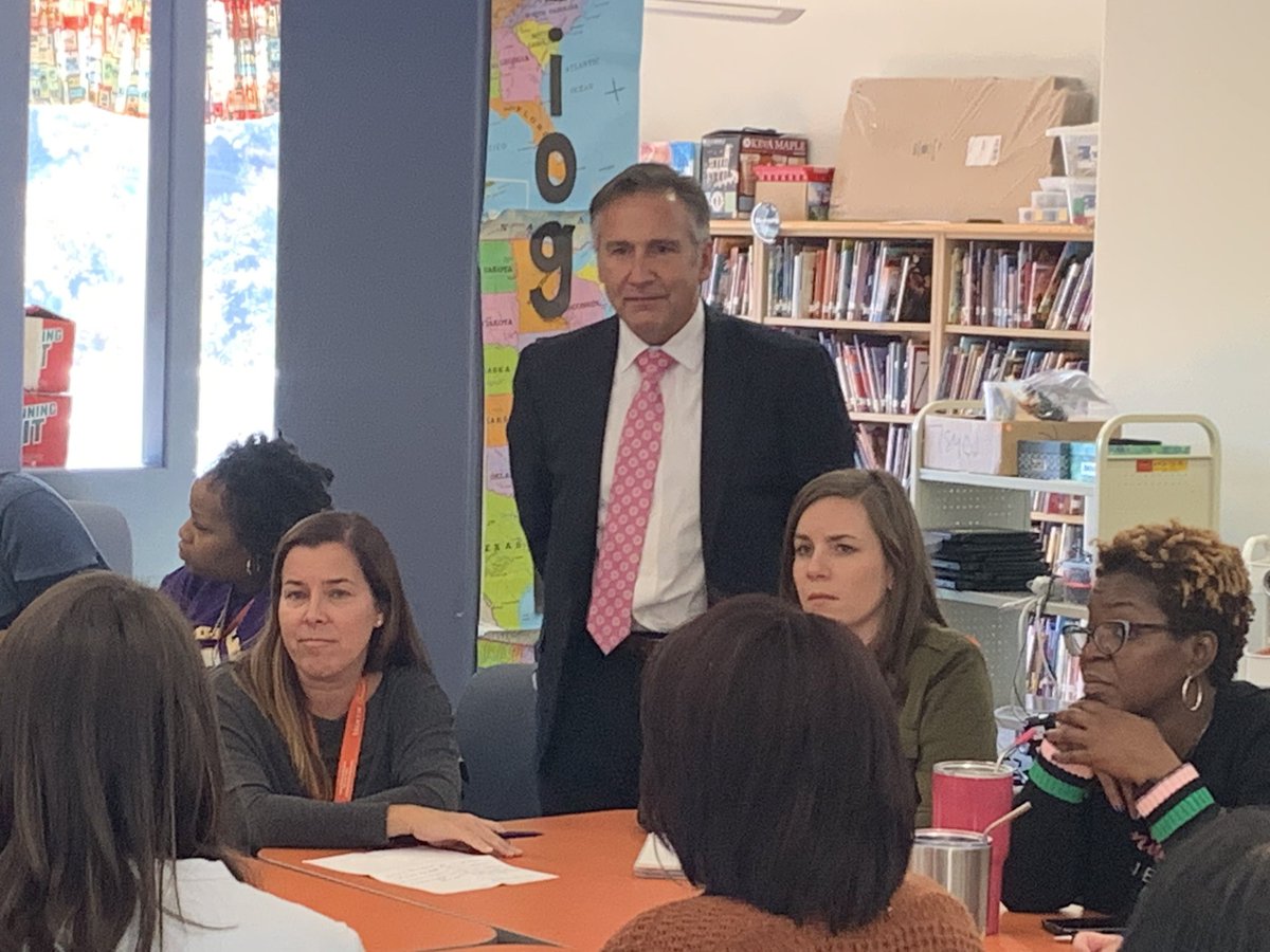 S/O to the amazing group of teachers who participated in our First Superintendent’s Advisory Committee meeting!  We are going to accomplish amazing work together to make FCS even better!#RelationshipsMatter #FCSrising