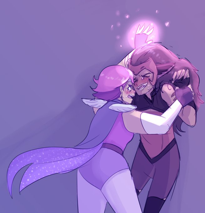 In another life we could fall in love, instead of apart. #catra. #glimmer. 