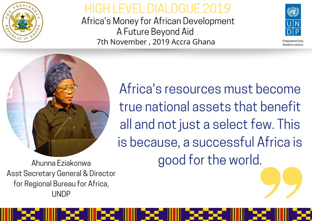ahunnaeziakonwa's tweet image. #Africa&apos;s resources should be utilized to the benefit of all. Excerpts of my key messages at #HighLevelDialogueGH @UNDPAfrica.

#TheAfricaWeWant #AI4Dev #AfricaRising