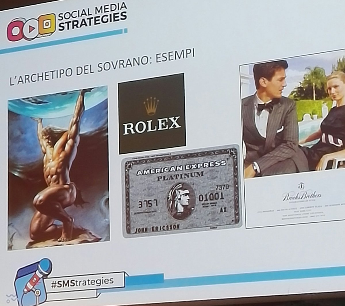 Il modello #archetipale permette di classificare i vari brand nel mercato <a href="/gianlucalisi/">gianluca lisi</a> 

<a href="/IUS_VE/">IUSVE - Istituto Universitario Salesiano Venezia</a> #IUSVESocialTeam 
@EricaGicati <a href="/M__Marchesini/">Martina Marchesini</a> 
#SMStrategies