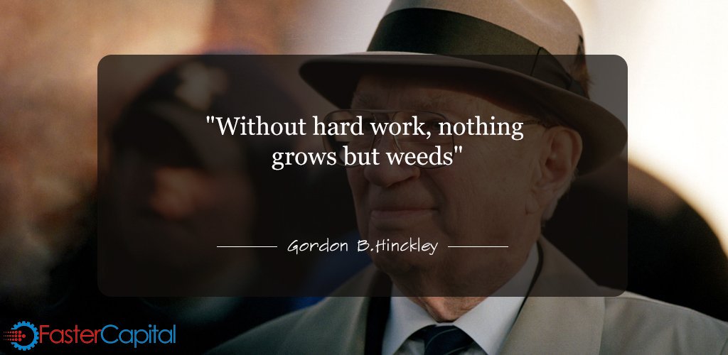 FasterCapital's tweet photo. Without hard work, nothing grows but weeds.
#GordonBHinckley #weeds #nothing #grows #without #hardwork #tech_cofounder #techcofounder #cofounder #techpartner #ambition #fastercapital #success #inspiring https://t.co/OlHgCOGfkM