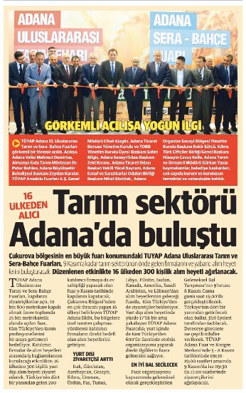 CUFASADANA's tweet photo. Çukurova bölgesinin en büyük fuarı 16 ülkeden 300 kişilik alım heyeti
#çukurovafuarcılık #çukurovafuar #adanatarım #tarım #çukurovatarım #çiftçi https://t.co/YOaak1b6oa