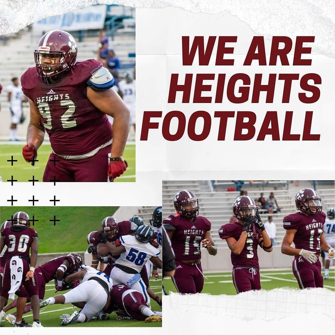 GAME.DAY.  Pack out the Del tonight with us!! 7pm tonight!! #HEIGHTSFOOTBALL #defendwhatsours #playfortheteam #playoffbound #playoffs #heightspride