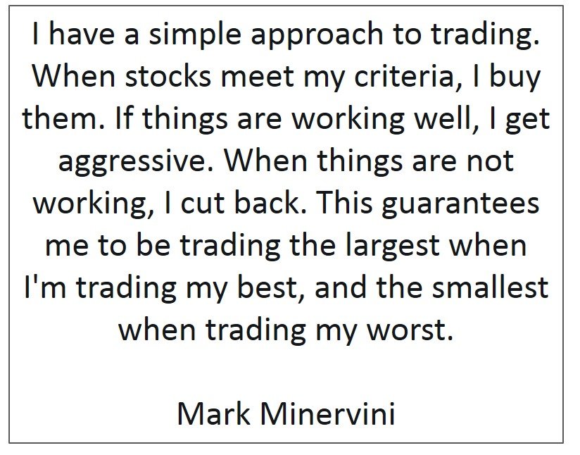markminervini's tweet image. Very few can stick to this simple discipline for very long...