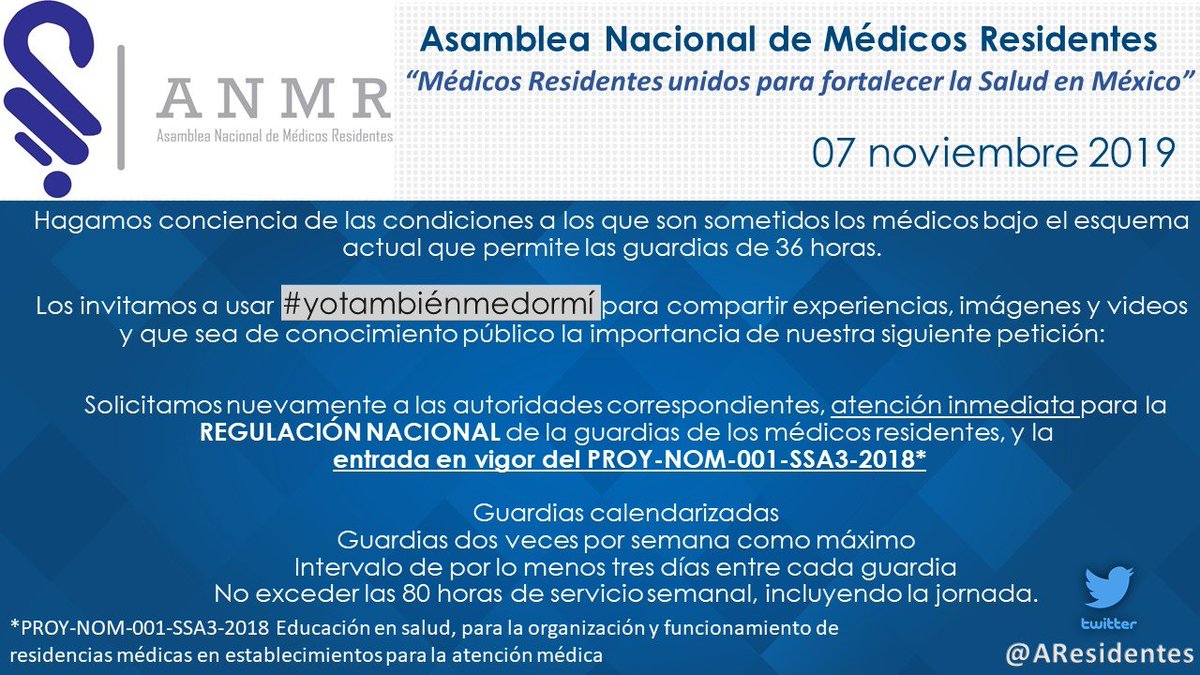 #yotambiénmedormí Pacientes: No es flojera, no es falta de interés. Llevo  36 horas de guardia, a veces sin descansar, sin comer; a veces con violencia física, mental, emocional.  No es falta de vocación, es que mi cuerpo ya no dio para más, y sí, perdón, yo también me dormí.