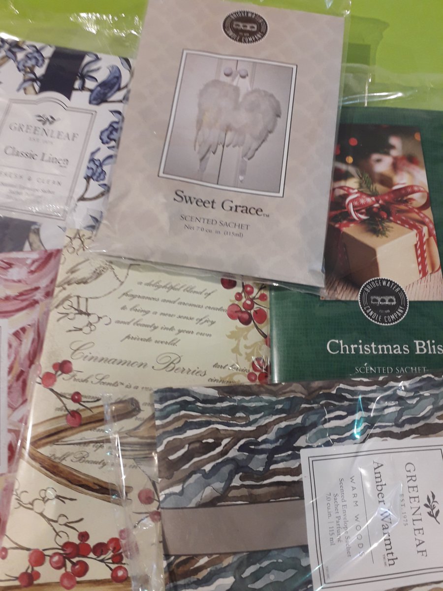 Lots and lots of lovely new sachets including some festive classics.