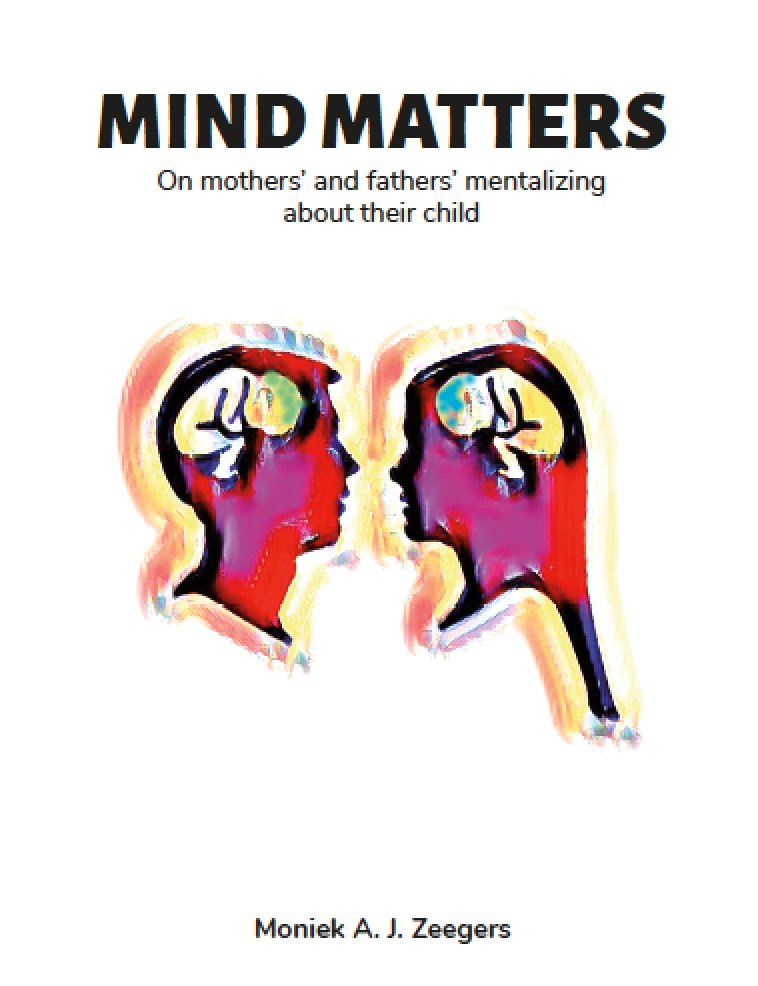 Op 5 december om 12 uur verdedigt Moniek Zeegers haar proefschrift: "Mind matters: On mothers' and fathers' mentalizing about their child", locatie: Agnietenkapel, Amsterdam. Gratis toegankelijk!  #mindmindedness