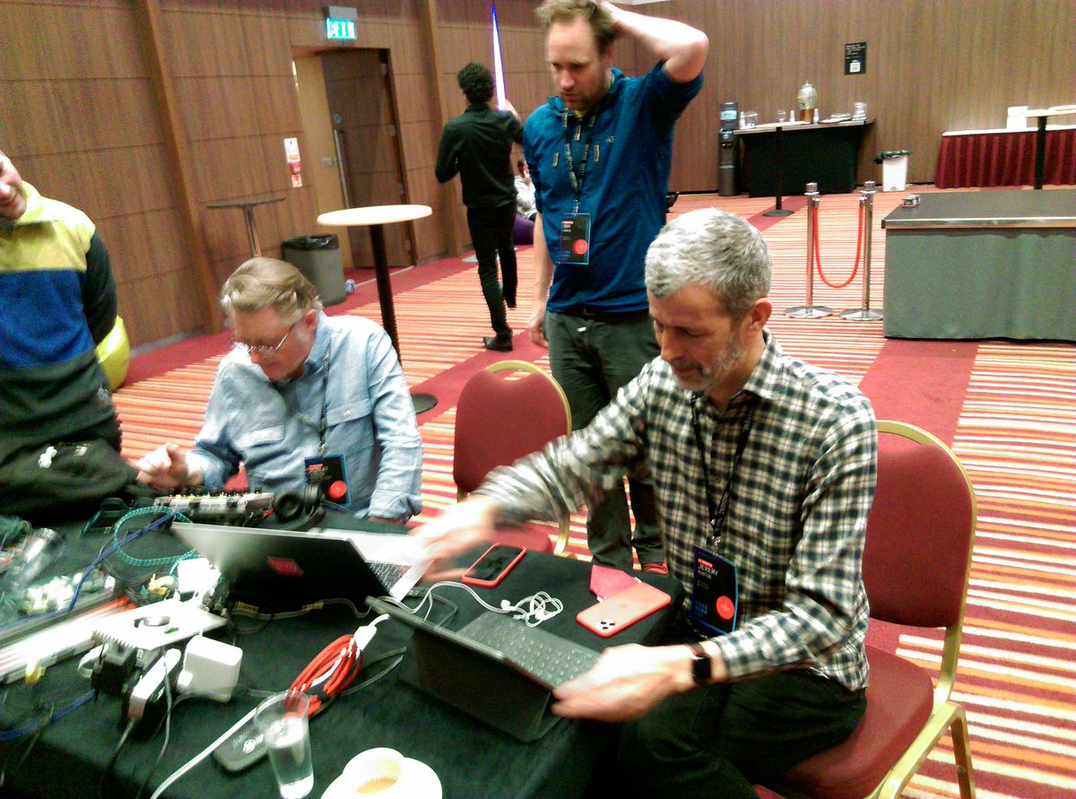 FrancescoC's tweet image. Conference driven development, @joeerl style! #rememberingJoe #codemeshLDN