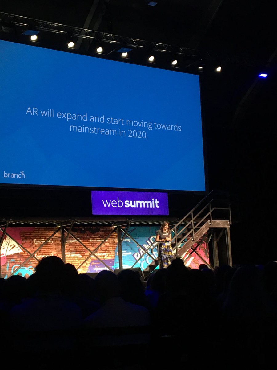 ProjectsOfPlace's tweet image. Augmented reality will become more mainstream in 2020 ⁦@mada299⁩ ⁦@branchmetrics⁩ #websummit