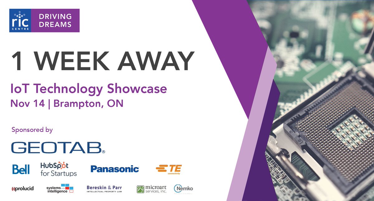 Where will you be Nov 14? Talented exhibitors will be in attendance for our IoT Technology Showcase. Don't miss the latest trends in #IoT tech, product development, and commercialization. 

Free registration here: iot-demo-day.eventbrite.ca #AI #technology #IIoT