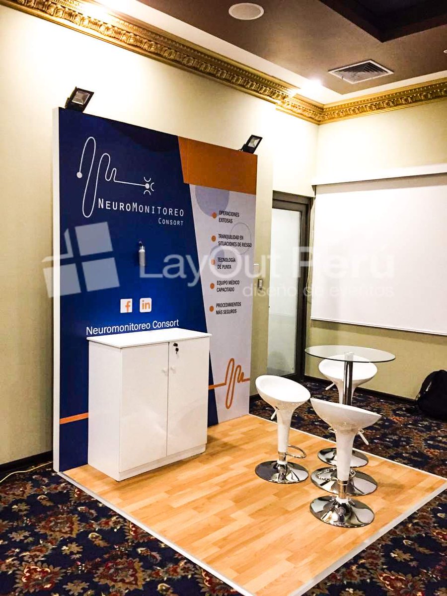 LayoutPeru's tweet image. Agradecemos a Neuromonitoreo Consort por vivir la experiencia #LayOutPeru
Realización de diseño gráfico e implementación integral de Stand para #CongresodeMedicina
 ☎️4383783 o 📲942781247
➡️Correo: info@layoutperu.com 📩
➡️Visita nuestra página: layoutperu.com 🌐