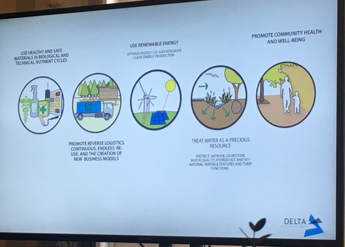 LJsLondon's tweet photo. Really inspiring breakfast today at the @UKGBC #LeadersNetwork Fascinating story from @coert_zacha creating genuine cradle to cradle developments at Delta. Fantastic case study, challenging the industry on real sustainable development  #CircularEconomy @JLL_Guy @JHirigoyen https://t.co/3aYnBrd9Hj