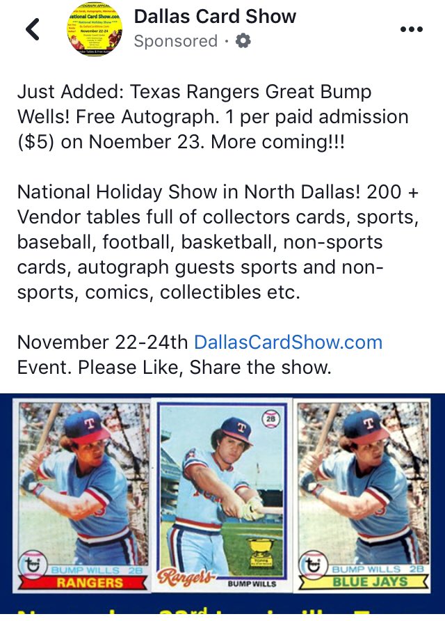 DallasCardShow's tweet photo. Just over two weeks until our three day #cardshow! Two free #autograph guests already announced (see images) #collect #THEhobby

#GoStars #Stars #cowboys #CowboysNation #mavs #mavericks #luka #rangers #txrangers #togetherwe #dallas #dfw #fortworth https://t.co/SBs53cQuGX