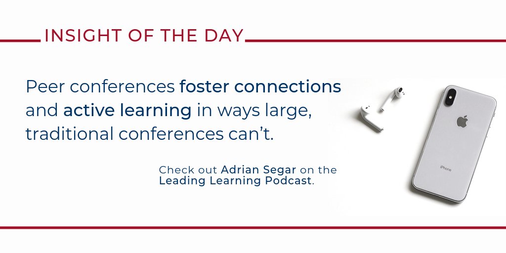 leadlearningnow's tweet photo. An insight from our interview with #ConferencesThatWork author, @ASegar
#leadinglearning #eventdesign #eventprofs
For more insights to help you unlock the power of #peerconferences, get the full episode and show notes here: https://t.co/Okl8dqRZcv https://t.co/PfoKb829sY