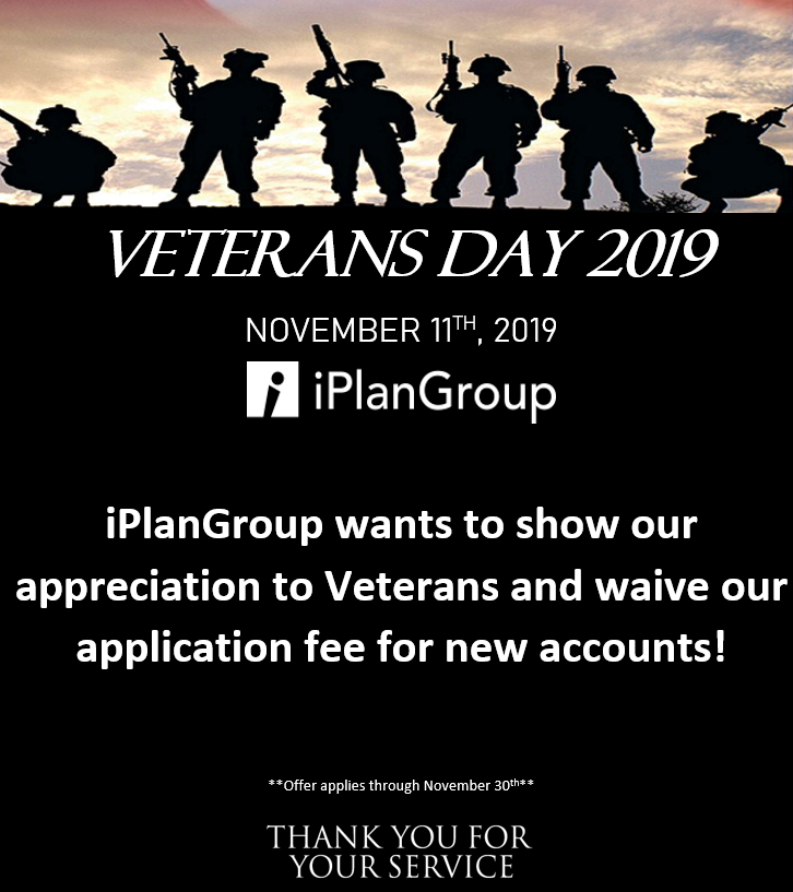 iPlanGroup's tweet image. Honoring All Who Served and Actively Serve -- We Thank You for Your Service!!